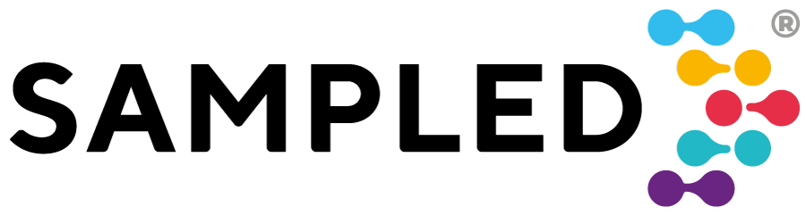 Sampled logo