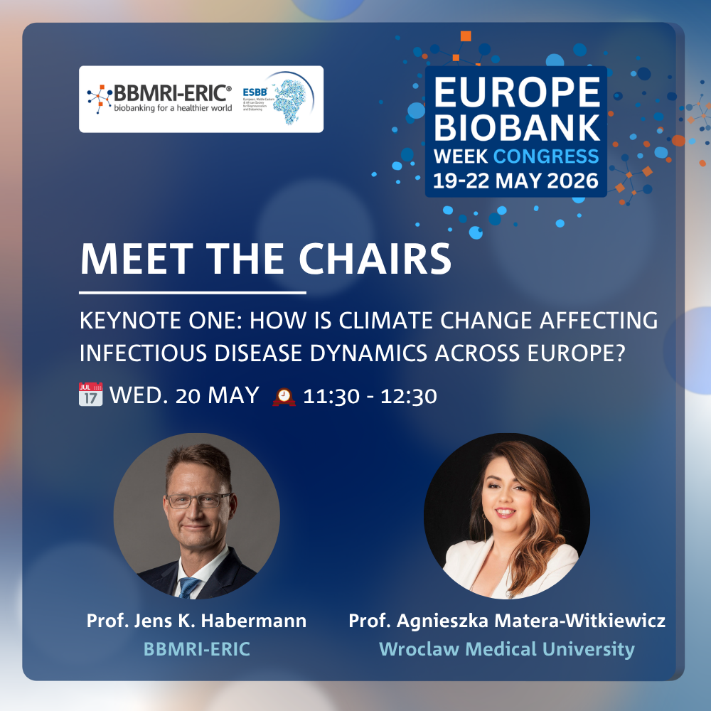 #EBW26: Previews: Meet the chairs for the keynote with Prof. Joacim Rocklöv